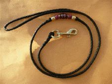 kangaroo leather leash